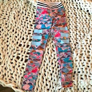 Adidas climalite graffiti leggings
